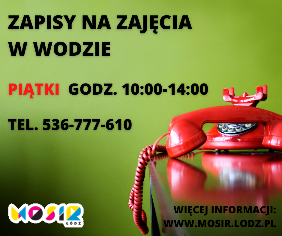 ZAPISY NA GIMNASTYKĘ W WODZIE 